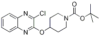 4-(3-Chloro-quinoxalin-2-yloxy)-piperidine-1-carboxylic acid tert-butyl ester, 98+% C18H22ClN3O3, 分子量 363.84 CAS#: 939986-42-2