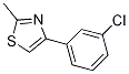 4-(3-Chlorophenyl)-2-Methylthiazole CAS#: 931929-86-1