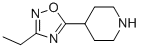 4-(3-ETHYL-1,2,4-OXADIAZOL-5-YL)PIPERIDINE CAS#: 912761-48-9