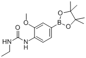 4-(3-ETHYLUREIDO)-3-METHOXYPHENYLBORONIC ACID, PINACOL ESTER CAS#: 917111-46-7
