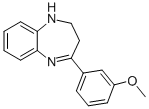 4-(3-METHOXY-PHENYL)-2,3-DIHYDRO-1H-BENZO[B][1,4]DIAZEPINE CAS#: 904815-64-1