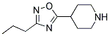 4-(3-PROPYL-1,2,4-OXADIAZOL-5-YL)PIPERIDINE CAS#: 902837-03-0