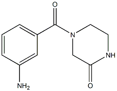 4-(3-aminobenzoyl)piperazin-2-one CAS#: 926215-20-5