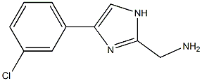 (4-(3-chlorophenyl)-1H-iMidazol-2-yl)MethanaMine CAS#: 944897-81-8