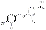 4-[(3,4-dichlorobenzyl)oxy]-3-methoxybenzoic acid CAS#: 938277-75-9