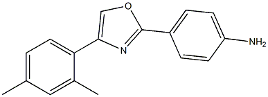 4-(4-(2,4-diMethylphenyl)oxazol-2-yl)aniline CAS#: 951623-01-1