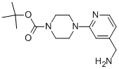 4-[4-(Aminomethyl)pyridin-2-yl]piperazine, N1-BOC protected CAS#: 910036-87-2