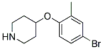 4-(4-BROMO-2-METHYLPHENOXY)PIPERIDINE CAS#: 946759-92-8