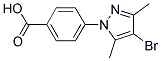 4-(4-BROMO-3,5-DIMETHYL-1H-PYRAZOL-1-YL)BENZOIC ACID CAS#: 926258-29-9