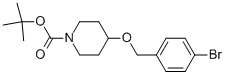 4-(4-Bromobenzyloxy)piperidine, N-BOC protected 97% CAS#: 930111-10-7