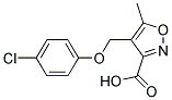 4-[(4-CHLOROPHENOXY)METHYL]-5-METHYLISOXAZOLE-3-CARBOXYLIC ACID CAS#: 905809-09-8