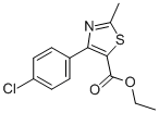 4-(4-CHLOROPHENYL)-2-METHYL-5-THIAZOLECARBOXYLIC ACID ETHYL ESTER CAS#: 905459-70-3