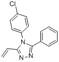 4-(4-CHLOROPHENYL)-3-PHENYL-5-VINYL-4H-1,2,4-TRIAZOLE CAS#: 935742-74-8