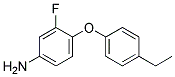 4-(4-ETHYLPHENOXY)-3-FLUOROANILINE CAS#: 946742-54-7