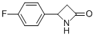 4-(4-FLUOROPHENYL)-2-AZETIDINONE CAS#: 930769-46-3