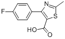 4-(4-FLUOROPHENYL)-2-METHYL-5-THIAZOLECARBOXYLIC ACID CAS#: 914287-84-6