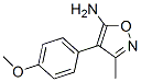 4-(4-METHOXY-PHENYL)-3-METHYL-ISOXAZOL-5-YLAMINE CAS#: 902835-79-4