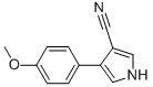 4-(4-METHOXYPHENYL)-1H-PYRROLE-3-CARBONITRILE CAS#: 934291-24-4