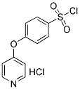 (4-(4-PYRIDYLOXY)PHENYL)SULFONYL CHLORIDE HYDROCHLORIDE CAS#: 922719-77-5