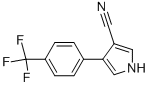 4-[4-(TRIFLUOROMETHYL)PHENYL]-1H-PYRROLE-3-CARBONITRILE CAS#: 934291-25-5