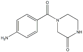 4-(4-aminobenzoyl)piperazin-2-one CAS#: 926221-91-2