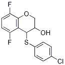 4-(4-chlorophenylthio)-5,8-difluorochroMan-3-ol CAS#: 944944-61-0
