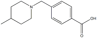 4-[(4-methylpiperidin-1-yl)methyl]benzoic acid CAS#: 926264-55-3