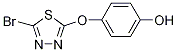 4-[(5-Bromo-1,3,4-thiadiazol-2-yl)oxy]phenol CAS#: 946884-41-9