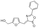 4-([5-(HYDROXYMETHYL)-2-FURYL]METHYLENE)-2-PHENYL-1,3-OXAZOL-5(4H)-ONE CAS#: 910442-08-9