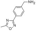 4-(5-Methyl-1,2,4-oxadiazol-3-yl)benzylamine CAS#: 932742-86-4