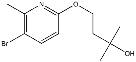 4-[(5-bromo-6-methyl-2-pyridinyl)oxy]-2-methyl-2-Butanol CAS#: 955932-47-5