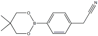 [4-(5,5-dimethyl-1,3,2-dioxaborinan-2-yl)phenyl]acetonitrile(SALTDATA: FREE) CAS#: 905966-41-8