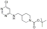 4-[(6-Chloro-pyriMidin-4-ylaMino)-Methyl]-piperidine-1-carboxylic acid tert-butyl ester, 98+% C15H23ClN4O2, 分子量 326.82 CAS#: 939986-79-5