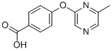 4-[(6-Methylpyrazin-2-yl)oxy]benzoic acid 97% CAS#: 906353-00-2