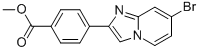 4-(7-Bromo-imidazo[1,2-a]pyridin-2-yl)-benzoic acid methyl ester CAS#: 947533-62-2