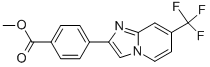 4-(7-Trifluoromethyl-imidazo[1,2-a]pyridin-2-yl)-benzoic acid methyl ester CAS#: 944580-95-4