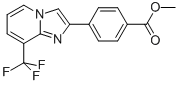 4-(8-Trifluoromethyl-imidazo[1,2-a]pyridin-2-yl)-benzoic acid methyl ester amine CAS#: 944581-01-5