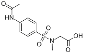(4-ACETYLAMINO-BENZENESULFONYL)-METHYL-AMINO]-ACETIC ACID CAS#: 99842-24-7