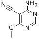 4-AMINO-6-METHOXYPYRIMIDINE-5-CARBONITRILE CAS#: 900480-19-5