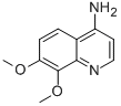 4-AMINO-7,8-DIMETHOXYQUINOLINE CAS#: 99878-77-0