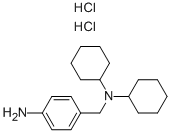 4-AMINO-N,N-DICYCLOHEXYL-BENZENEMETHANAMINE DIHYDROCHLORIDE CAS#: 916739-27-0