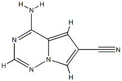 4-AMinopyrrolo[1,2-f][1,2,4]triazine-6-carbonitrile CAS#: 937049-27-9