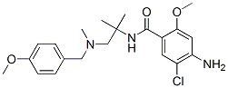 4-Amino-5-chloro-2-methoxy-N-[2-[(4-methoxybenzyl)methylamino]-1,1-dimethylethyl]benzamide CAS#: 99260-61-4