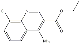 4-Amino-8-chloroquinoline-3-carboxylic acid ethyl ester CAS#: 955328-43-5