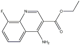 4-Amino-8-fluoroquinoline-3-carboxylic acid ethyl ester CAS#: 955328-46-8