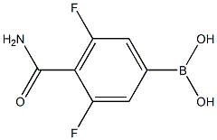 4-(Aminocarbonyl)-3,5-difluorophenylboronic acid CAS#: 924279-82-3