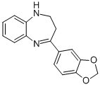 4-BENZO[1,3]DIOXOL-5-YL-2,3-DIHYDRO-1H-BENZO[B][1,4]DIAZEPINE CAS#: 904815-46-9