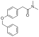 4-(BENZYLOXY)-N,N-DIMETHYLPHENYLACETAMIDE CAS#: 919475-15-3