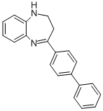 4-BIPHENYL-4-YL-2,3-DIHYDRO-1H-BENZO[B][1,4]DIAZEPINE CAS#: 904814-66-0