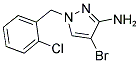 4-BROMO-1-(2-CHLORO-BENZYL)-1H-PYRAZOL-3-YLAMINE CAS#: 925147-38-2